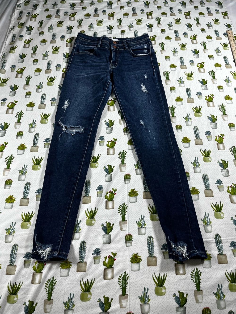 Kancan Women’s Jeans VBK1500R Dark Wash 28